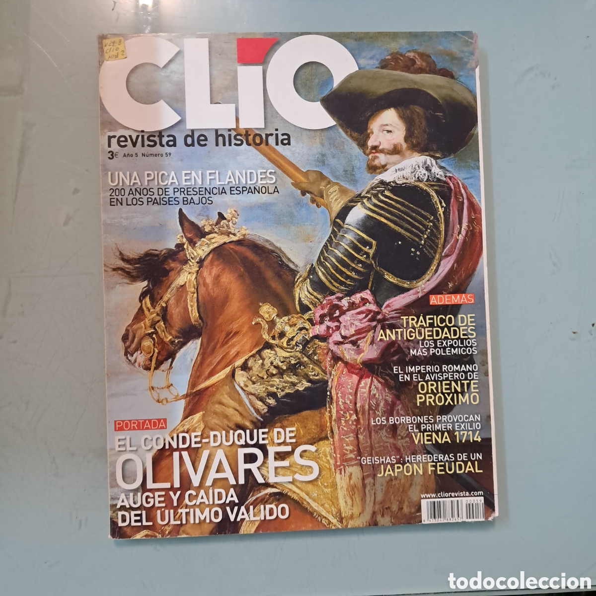Libros: Revista historia Clio, n&uacute;mero 59