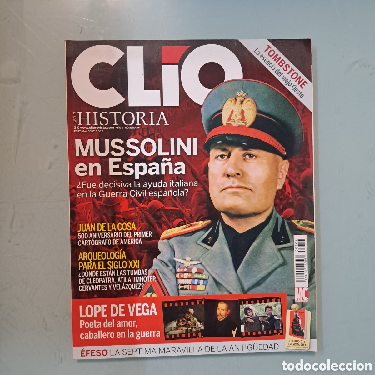 Libros: Revista historia Clio, n&uacute;mero 107