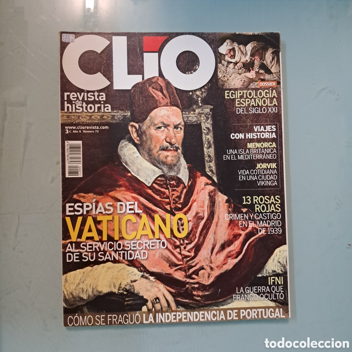 Libros: Revista historia Clio, n&uacute;mero 72