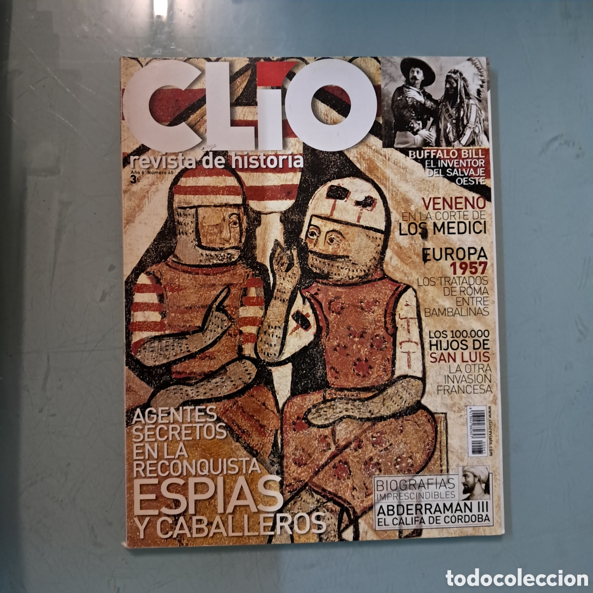 Libros: Revista historia Clio, n&uacute;mero 65