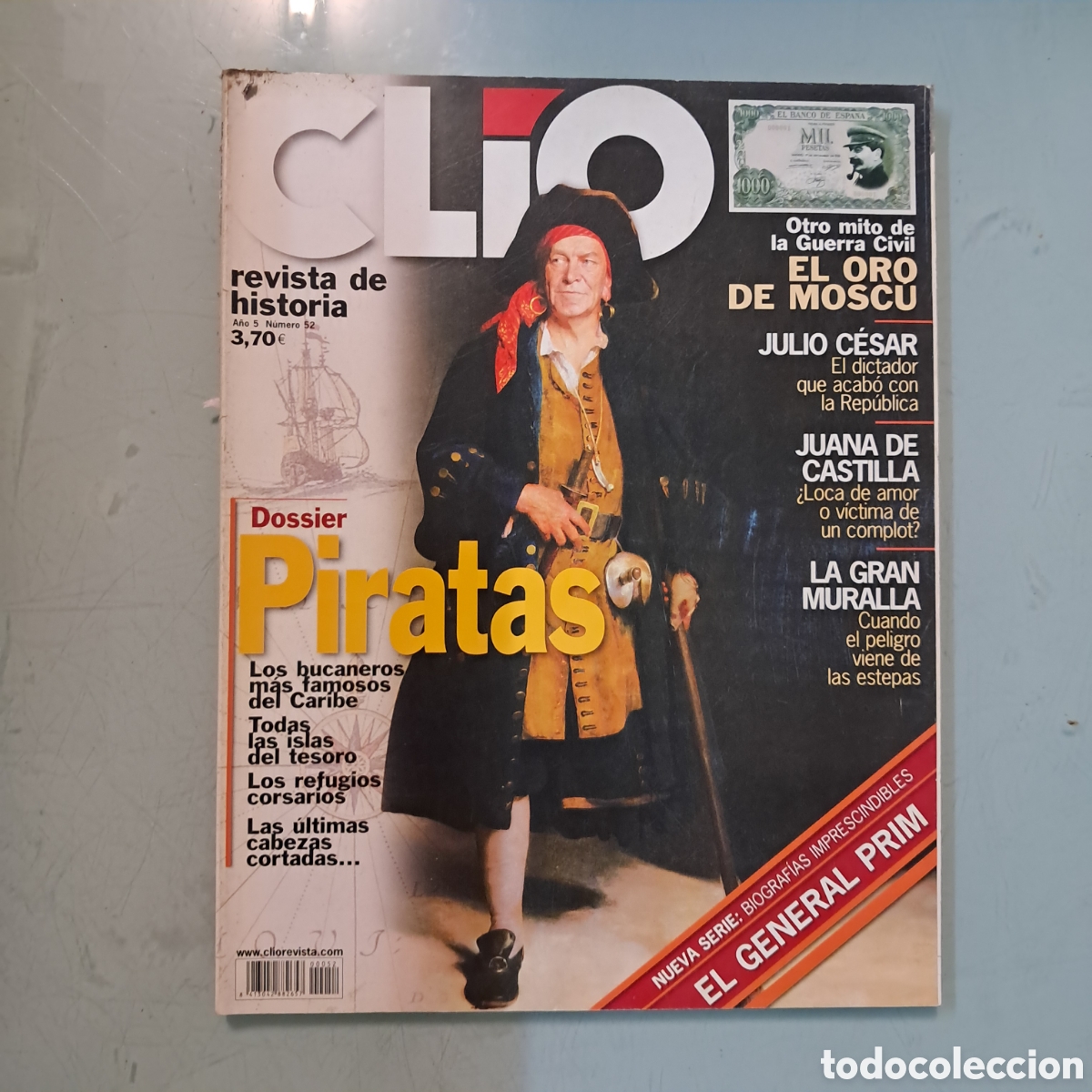 Libros: Revista historia Clio, n&uacute;mero 52