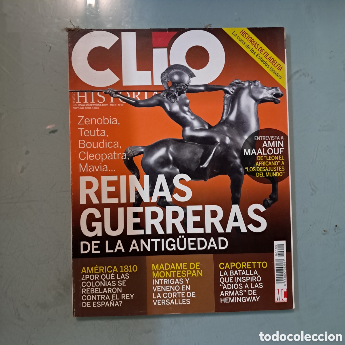 Libros: Revista historia Clio, n&uacute;mero 99