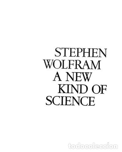 Libros: A New Kind of Science- 9781579550080