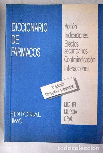 Libros: Diccionario de f&aacute;rmacos- 9788470923135