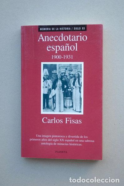 Libri di seconda mano: Anecdotario espa&ntilde;ol- 9788408014928