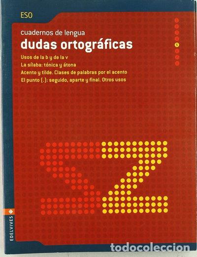 Libros: Cuaderno 5 (Dudas Ortogr&aacute;ficas) Lengua ESO- 9788426360731