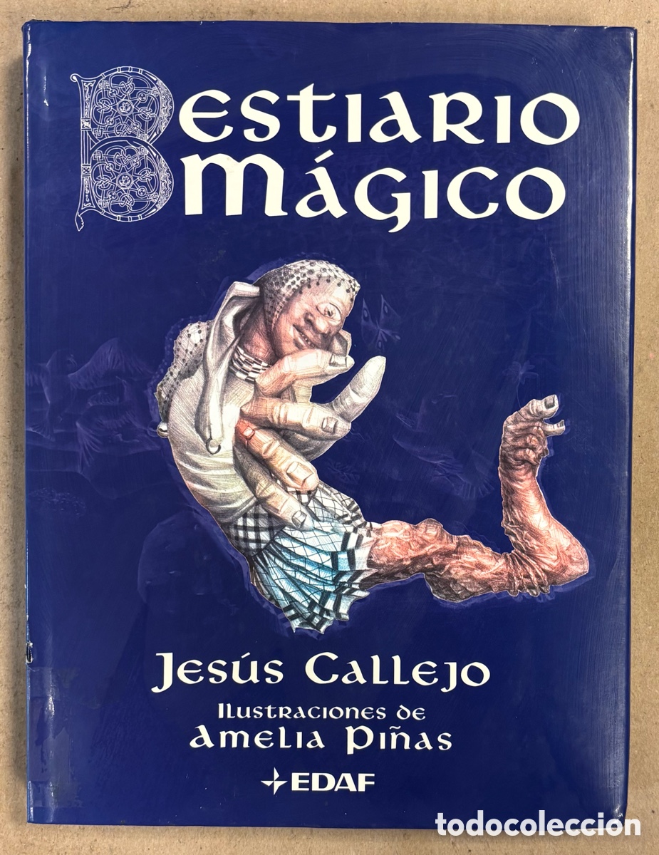 books: BESTIARIO M&Aacute;GICO. JES&Uacute;S CALLEJO. ILUSTRACIONES DE AMELIA PI&Ntilde;AS. EDAF 2000. MUNDO M&Aacute;GICO Y HETERODOXO