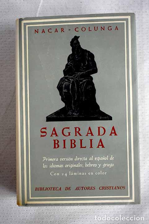 Libros: Sagrada Biblia: : [La Editorial Cat&oacute;lica].