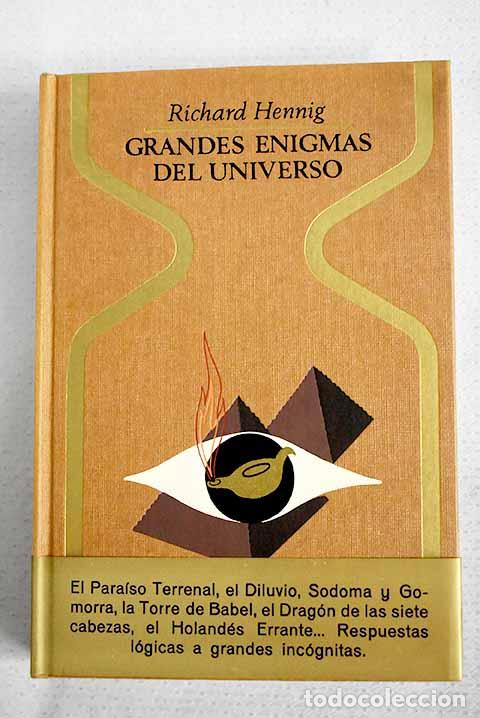 Libros: Grandes enigmas del universo.- Hennig, Richard