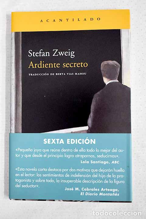 Livros em segunda m&atilde;o: Ardiente secreto: Zweig, Stefan.- Zweig, Stefan