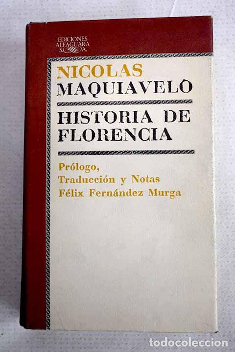 Livros em segunda m&atilde;o: Historia de Florencia.- Maquiavelo, Nicol&aacute;s
