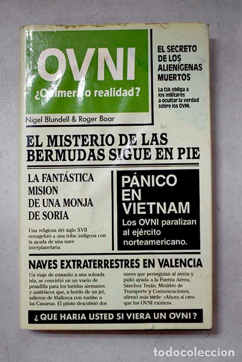 Libros: Ovni: &iquest;quimera o realidad?.- Blundell, Nigel