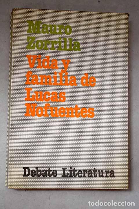 Livros em segunda m&atilde;o: Vida y familia de Lucas Nofuentes.- Zorrilla, Mauro