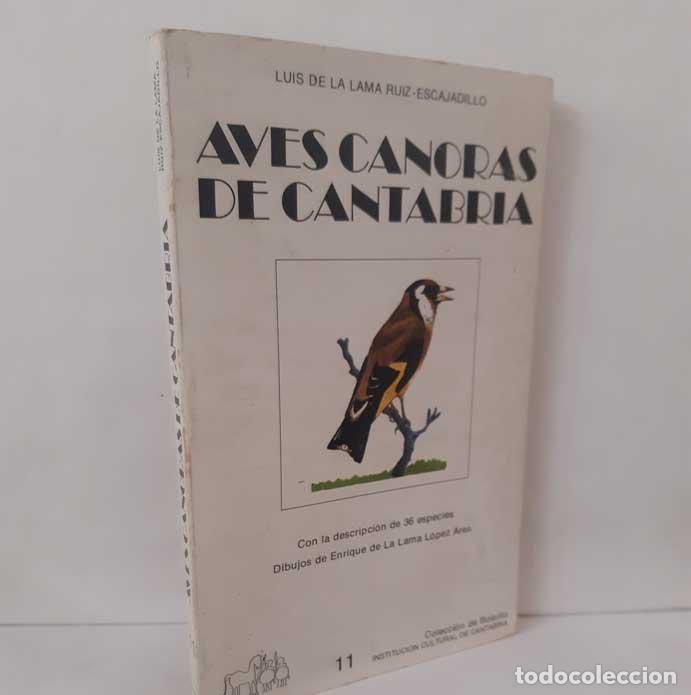 B&uuml;cher: AVES CANORAS DE CANTABRIA - LAMA RUIZ-ESCAJADILLO, LUIS DE LA