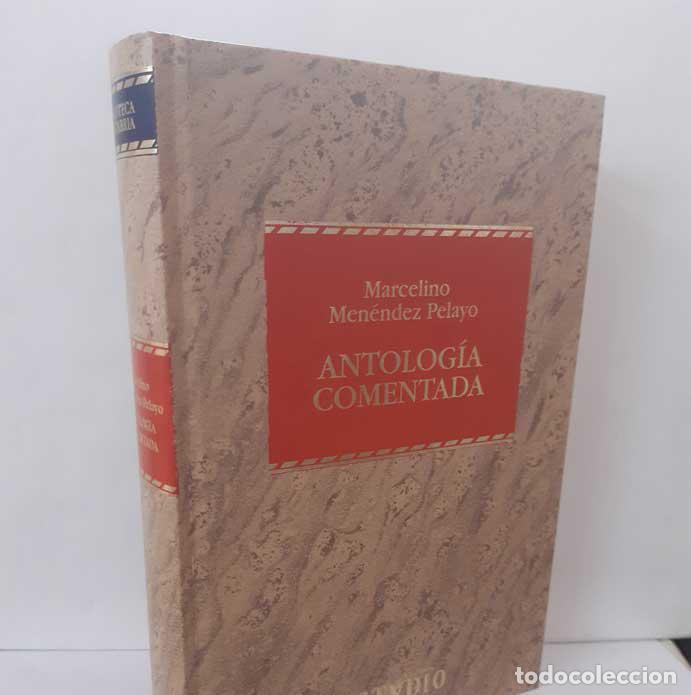 Libri di seconda mano: ANTOLOG&Iacute;A COMENTADA - MEN&Eacute;NDEZ PELAYO, MARCELINO