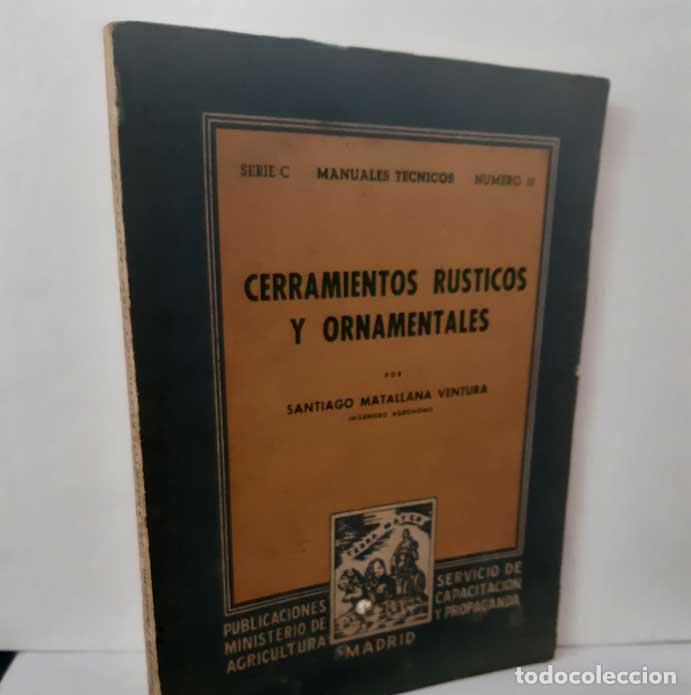 B&uuml;cher: CERRAMIENTOS R&Uacute;STICOS Y ORNAMENTALES - MATALLANA VENTURA, SANTIAGO