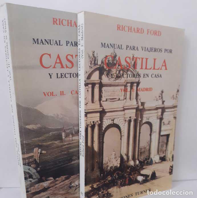 Libri di seconda mano: MANUAL PARA VIAJEROS POR CASTILLA Y LECTORES EN CASA (2 TOMOS: MADRID + CASTILLA LA VIEJA) - FORD, R