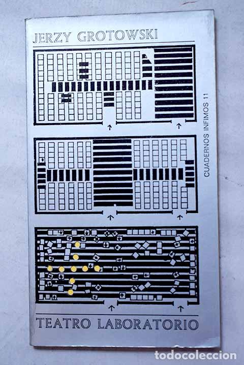 Libros: Teatro laboratorio: Grotowski, Jerzy.- Grotowski, Jerzy