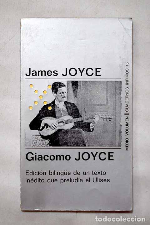books: Giacomo Joyce: Joyce, James.- Joyce, James