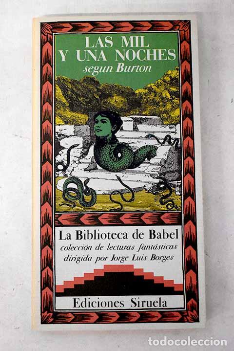 books: Las mil y una noches, seg&uacute;n Burton