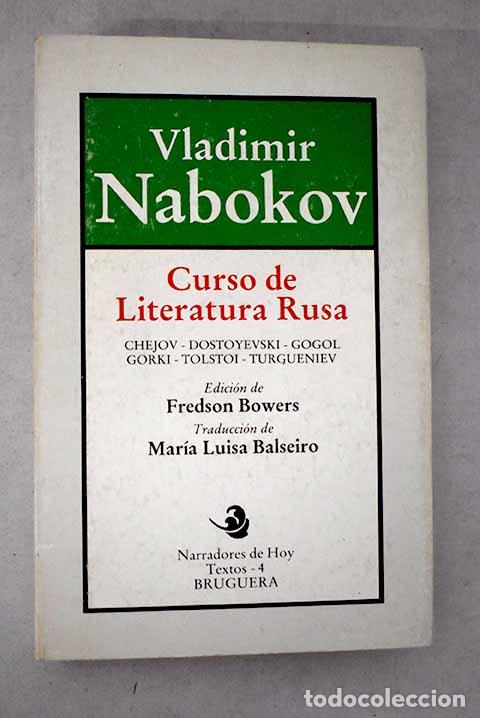 B&uuml;cher: Curso de literatura rusa.- Nabokov, Vladimir