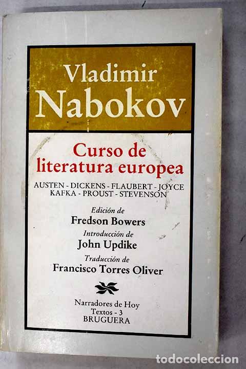 B&uuml;cher: Curso de literatura europea.- Nabokov, Vladimir