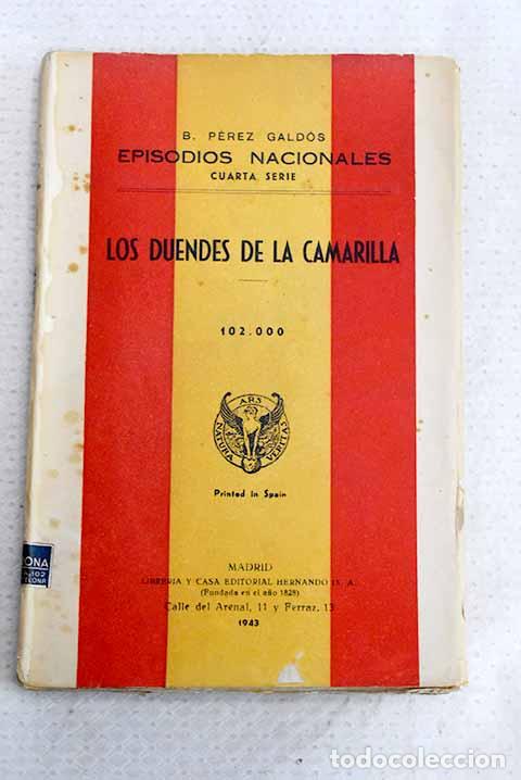 Libros: Los duendes de la camarilla.- P&eacute;rez Gald&oacute;s, Benito - Foto 1