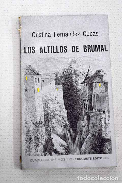 Livros em segunda m&atilde;o: Los altillos de Brumal.- Fern&aacute;ndez Cubas, Cristina