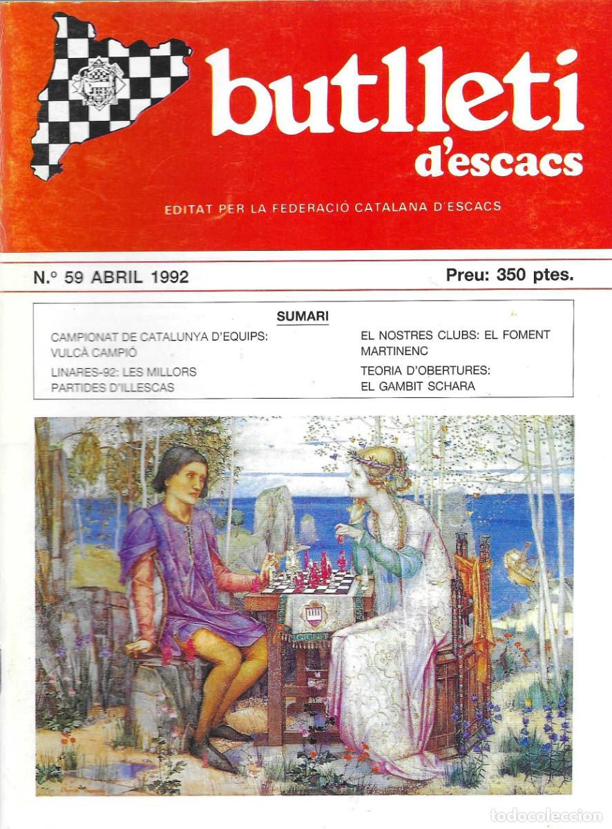 Libros: Ajedrez. Chess. Butllet&iacute; d&rsquo;escacs 59 - Foto 1