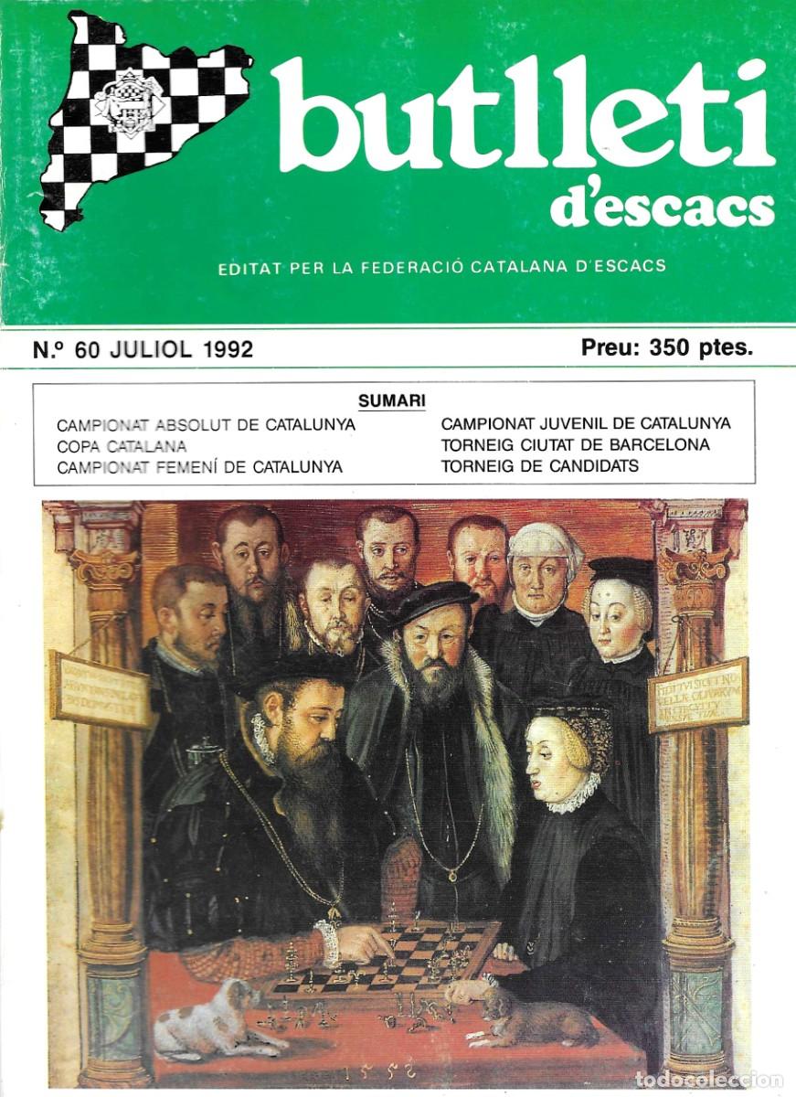 Libros: Ajedrez. Chess. Butllet&iacute; d&rsquo;escacs 60 - Foto 1