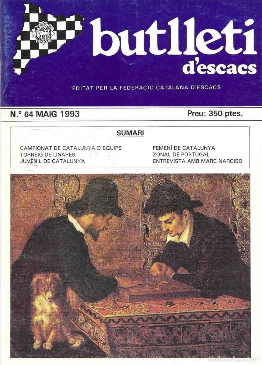 Libros: Ajedrez. Chess. Butllet&iacute; d&rsquo;escacs 64 - Foto 1