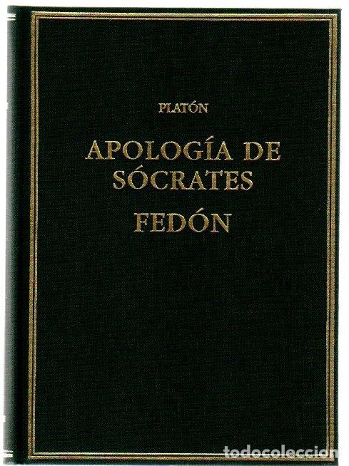 Libros: Apolog&iacute;a de S&oacute;crates / Fed&oacute;n - Plat&oacute;n - Foto 1