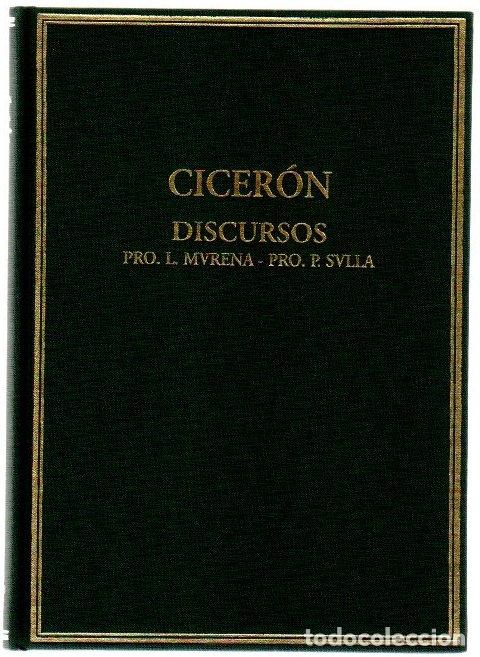 Libros: Discursos. Pro. L. Murena - Pro. P. Sulla - Cicer&oacute;n - Foto 1