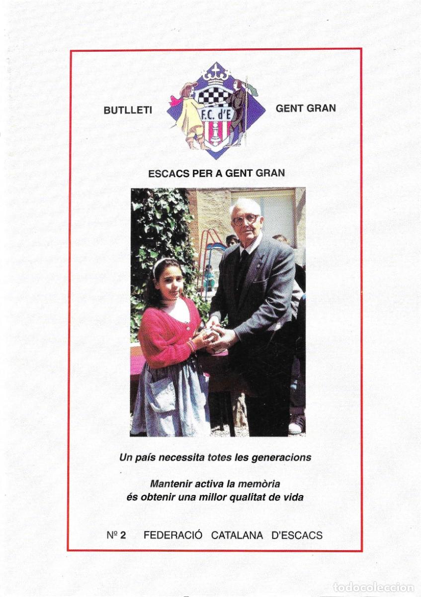 Libros: Ajedrez. Chess. Butllet&iacute; Gent Gran. N&uacute;mero 2