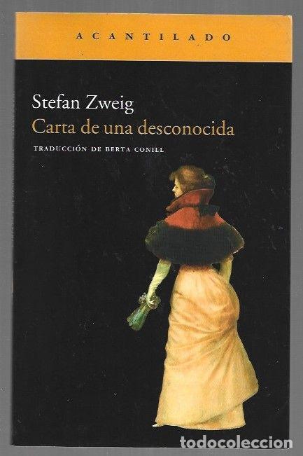 Libri di seconda mano: CARTA DE UNA DESCONOCIDA - ZWEIG, STEFAN