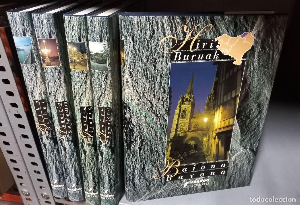 books: Hiri Buruak (5 tomos) Bilbao, Donostia, San Sebasti&aacute;n, Vitoria, Gasteiz, Pamplona, Iru&ntilde;a, Bayona