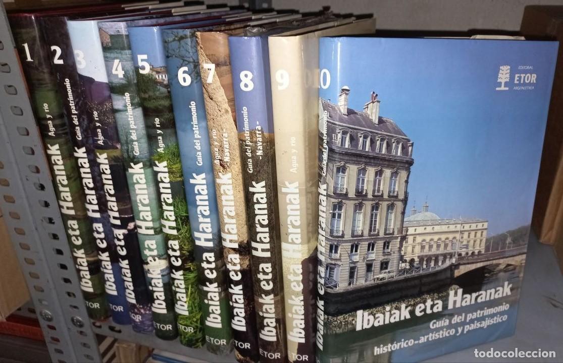 books: Ibaiak eta Haranak. Gu&iacute;a del Patrimonio Hist&oacute;rico, Art&iacute;stico y Paisaj&iacute;stico (10 tomos) (ETOR, 1991)