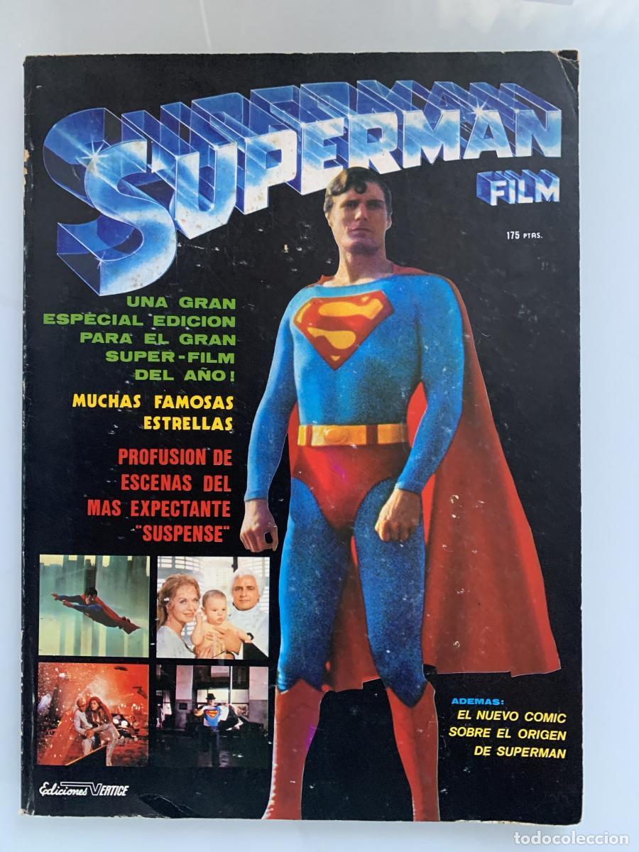 Libros: SUPERMAN FILM. Una gran especial edici&oacute;n para el gran super-film del a&ntilde;o!. Muchas famosas estrellas.