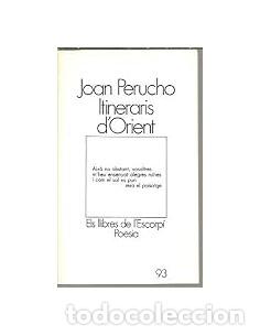Libros: ITINERARIS D&acute;ORIENT - Perucho,Joan - Foto 1