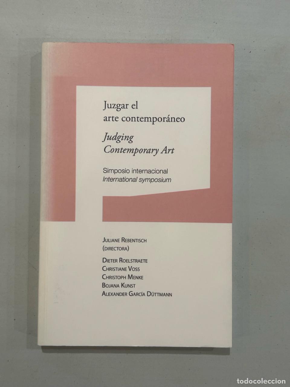 books: Juzgar el arte contempor&aacute;neo