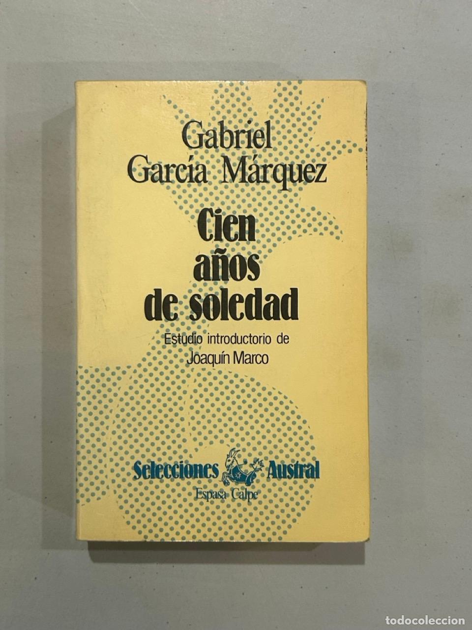 Livros em segunda m&atilde;o: Gabriel Garc&iacute;a M&aacute;rquez - Cien a&ntilde;os de soledad
