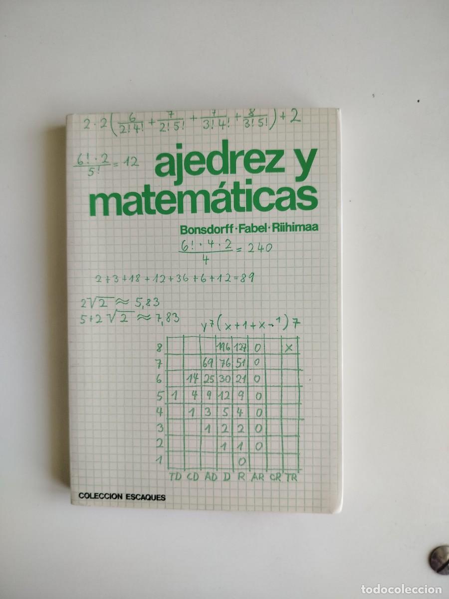 Libros: Ajedrez y matem&aacute;ticas - Foto 1