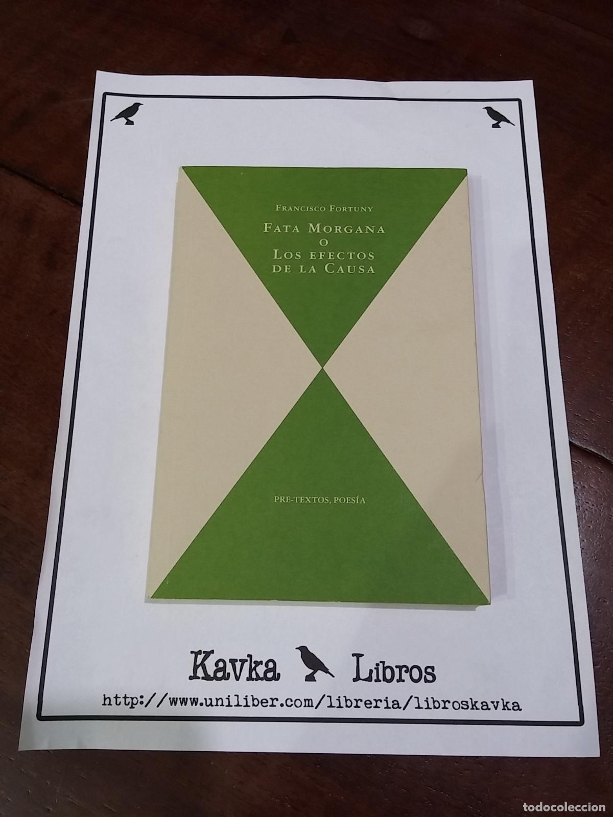 Libros: Fata Morgana o los efectos de la Causa - Francisco Fortuny - Foto 1