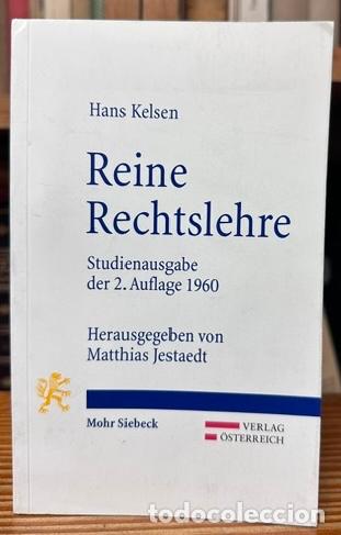 B&uuml;cher: REINE RECHTSLEHRE. Studienausgabe der 2. Auflage 1960 - KELSEN, Hans
