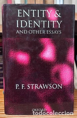 Libros: ENTITY & IDENTITY AND OTHER ESSAYS - STRAWSON, P.F.