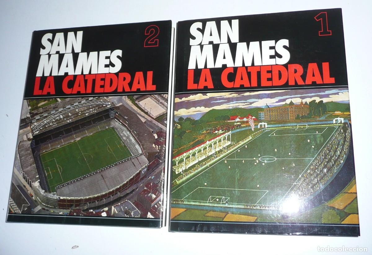 Livros em segunda m&atilde;o: San Mam&eacute;s La Catedral (2 tomos) Athletic Club de Bilbao (Caja de Ahorros Vizca&iacute;na, 1982)