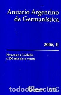 Libros: Homenaje a Friedrich Schiller a los doscientos a&ntilde;os de su mu - Regula Rohland de Langbehn