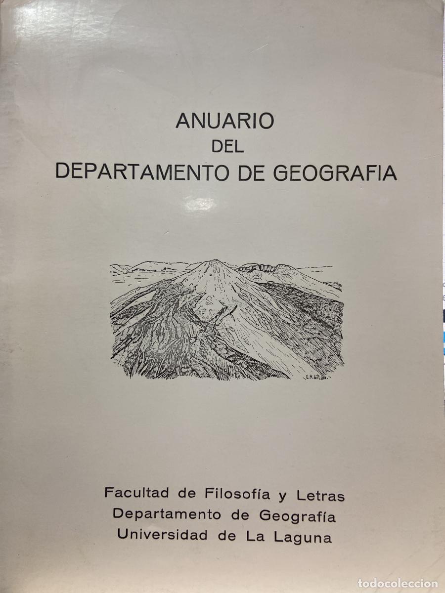 Libros: ANUARIO DEL DEPARTAMENTO DE GEOGRAF&Iacute;A. - VV.AA.