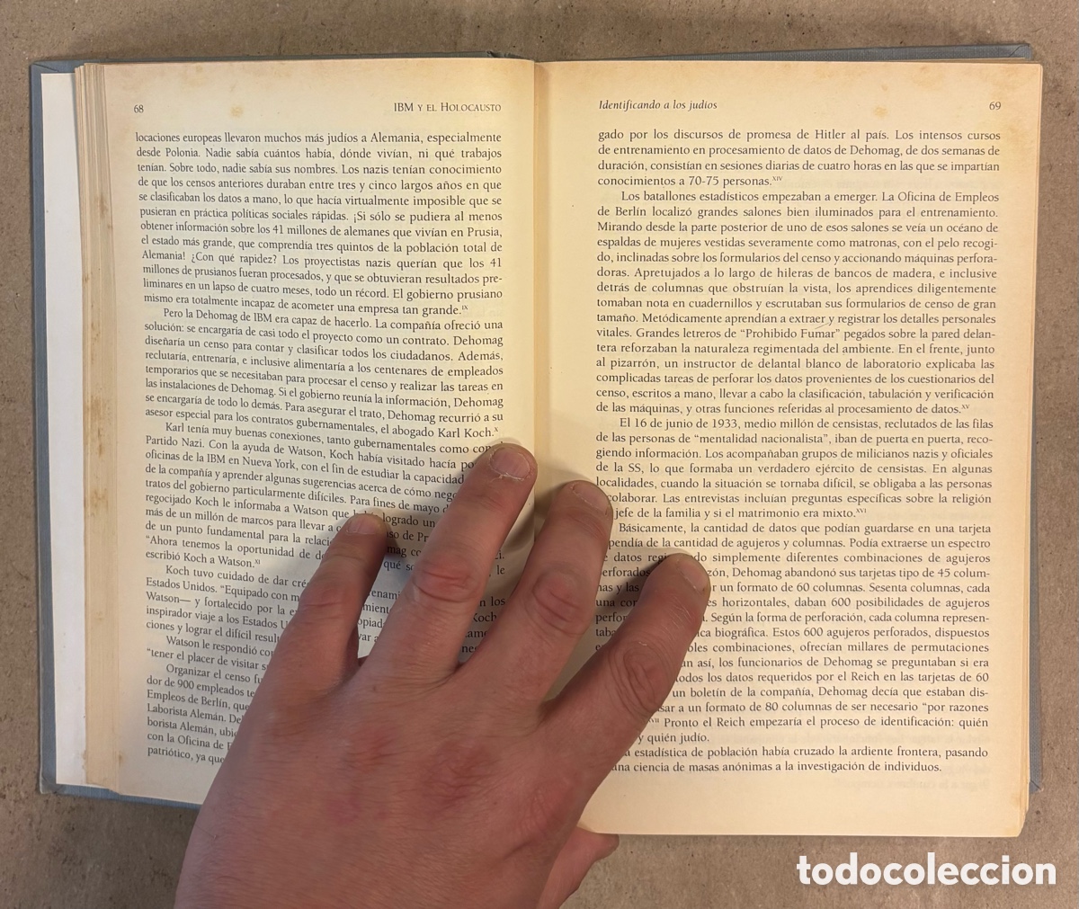 Libros: IBM Y EL HOLOCAUSTO. EDWIN BLACK. EDITORIAL ATL&Aacute;NTIDA 2001. - Foto 4