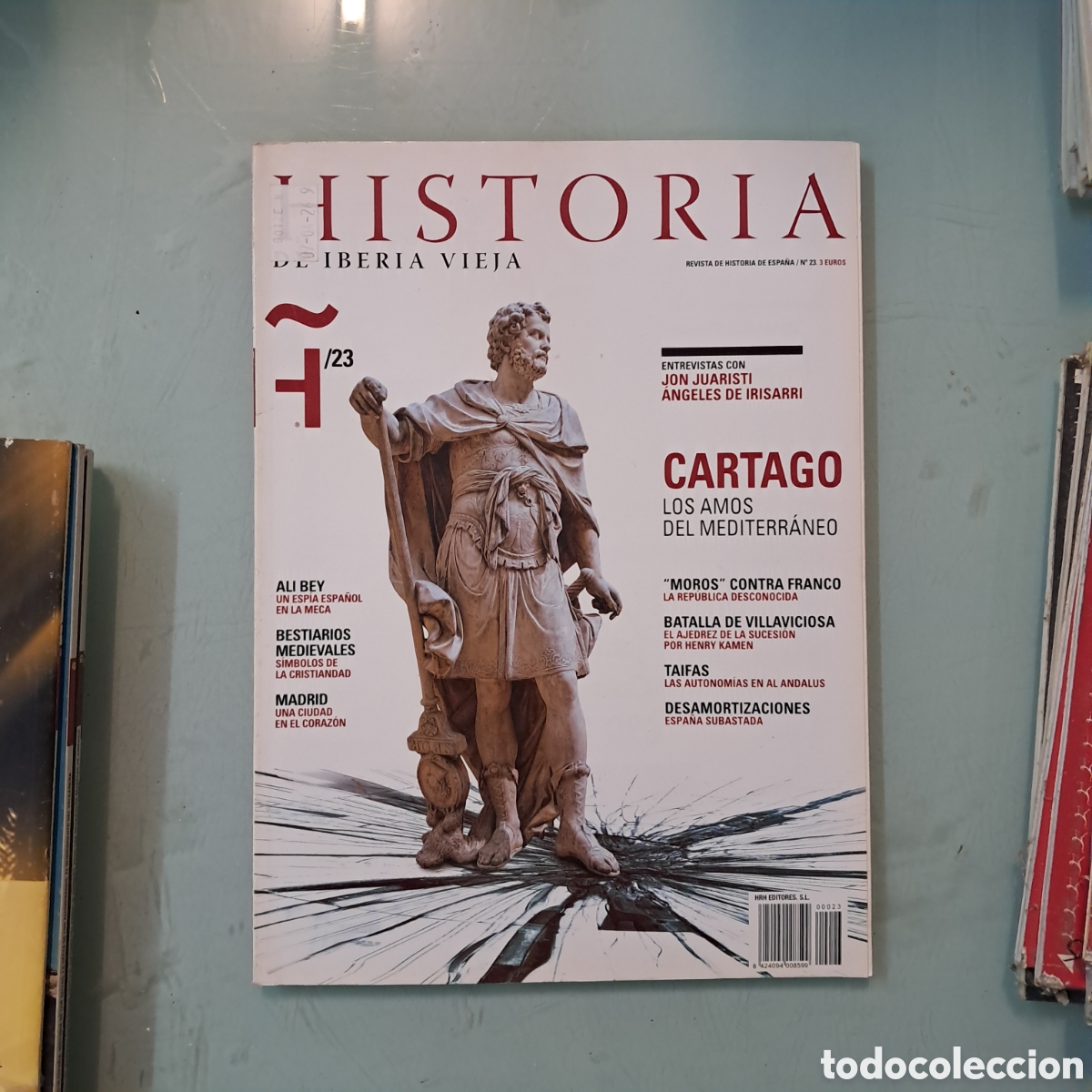 Libros: Revista de Historia de Iberia Vieja, n&uacute;mero 23